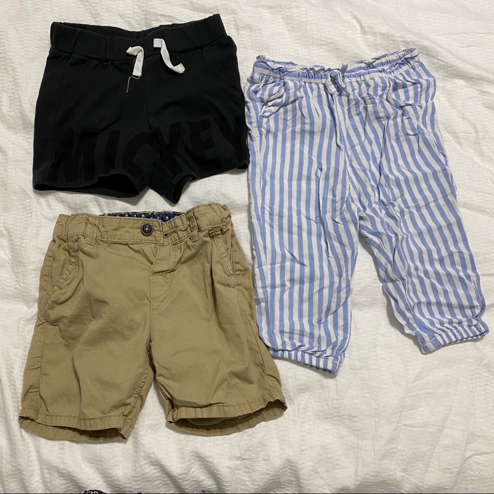 For all- H&M shorts and pants 9-12 months